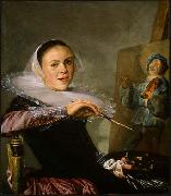 Judith leyster Judith Leyster self portrait oil painting on canvas